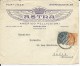 ESPAGNE - 1923 - ENVELOPPE PUBLICITAIRE DECOREE (PARFUMS) De BARCELONA Pour PARIS - Briefe U. Dokumente