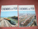 CHEMINS DE FER 1977 /  LOT DEUX   REVUES  DE L ASSOCIATION  N° 323  ET 324 - Trains