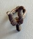 ANCIENNE BAGUE AMULETTE EN BRONZE ORIGINE AFRIQUE - Art Africain