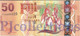 FIJI 50 DOLLARS 2013 PICK 118a UNC PREFIX "FFA" LOW SERIAL NUMBER - Fiji