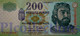 HUNGARY 200 FORINT 2002 PICK 187b UNC - Hungary