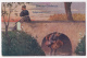 Carte Illustrée Par A Thiele - Hamster-Erlebnisse - Le Gendarme Surveille La Route, Le Contrebandier Passe Sous Le Pont - Thiele, Arthur