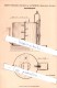 Original Patent - E. T. Dietrich In Altenburg , Herzogtum Sachsen , 1881 , Spiritusmeßapparat !!! - Altenburg