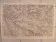 Carte Toilée 118 De Beaupréau, Cholet, Chemillé, De 1860. Lanée Longuet Lestoquoy - Topographische Kaarten