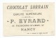 CHOCOLAT LORRAIN EVRARD NANCY CHROMO - Other & Unclassified