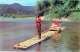 JAMAICA 1958 - Rafting On Rio Grande Near Port Antonio, Sondermarke, Ecke Bestossen - Jamaica