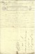 LETTRE DE VOITURE ROULAGE L.MONIN V.VERT NEVEU LYON BEAUCAIRE ANNONAY 1833 B.E.V.SCANS - 1900 – 1949