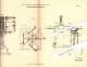 Original Patent - Carl Wenzel In Darkehmen , Ostpreussen , 1882 , Windmotor Mit Segelbetrieb , Osjorsk !!! - Ostpreussen