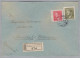 Heimat Tschechien KRALUP An Der Moldau 1943-01-14 R-Brief Nach Kunstadt - Lettres & Documents