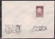 = Roumanie Georges Enescu 2 Timbres Dont 1 Au Verso Enveloppe Bucarest  13 03 86 - Postmark Collection