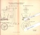 Original Patent - Adolf Böhm In Schönbach B. Herborn , Hessen , 1893 , Fleisch-Schneidemaschine , Fleischer , Metzger !! - Herborn
