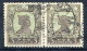 SOVIET UNION 1924 3 R. Soldier Pair Perforated 10½, Used, Signed Mikulski.  Michel 260 I D - Used Stamps