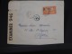 FRANCE- GUADELOUPE  LETTRE DE POINT A PITRE POUR ALGER 1941 AVEC CENSURE A ETUDIER AFF PLAISANT   LOT P2659 - Covers & Documents