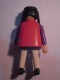 1 FIGURINE FIGURE DOLL PUPPET DUMMY TOY IMAGE POUPÉE - WOMAN PLAYMOBIL GEOBRA 1990 - Playmobil