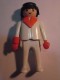 1 FIGURINE FIGURE DOLL PUPPET DUMMY TOY IMAGE POUPÉE - MAN PLAYMOBIL GEOBRA 1974 - Playmobil