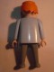 1 FIGURINE FIGURE DOLL PUPPET DUMMY TOY IMAGE POUPÉE - MAN PLAYMOBIL GEOBRA BROKE - Playmobil