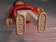 1 FIGURINE FIGURE DOLL PUPPET DUMMY TOY IMAGE POUPÉE - MAN RED PLAYMOBIL GEOBRA 1974 - Playmobil