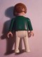 1 FIGURINE FIGURE DOLL PUPPET DUMMY TOY IMAGE POUPÉE - MAN BOY PLAYMOBIL GEOBRA 1981 - Playmobil