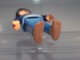 1 FIGURINE FIGURE DOLL PUPPET DUMMY TOY IMAGE POUPÉE - GIRL SWEAT BAREFOOT PLAYMOBIL GEOBRA - Playmobil