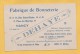NANCY MEUTHE ET MOSELLE FABRIQUE DE BONNETERIE DELAHAYE  CARTE COMMERCIALE ANCIENNE - Visiting Cards