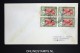 Inde  Lettre 1946 Pondichery  Poste Restante  Yv 161 En 4 - Block - Storia Postale