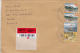 1240FM- TIERRA DEL FUEGO TOWN, LIGHTHOUSE, VILLAGE, STAMPS ON REGISTERED COVER, 2011, ARGENTINA - Brieven En Documenten