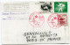 JAPON THEME ESPERANTO CARTE POSTALE AVEC OBLITERATION ROUGE JAPANA ESPERANTO - KONGRESO 1954 - Esperanto