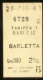 BIGLIETTO FERROVIARIO DELLE FERROVIE DELLO STATO BARI - BARLETTA  DEL 1961 - Europe