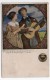 Couple Guitar Germany Josef Eberle  Illustrator Artist Drawn Ca1900 Vintage Original Postcard Cpa Ak (W4_824) - Andere & Zonder Classificatie