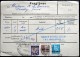 Denmark  1963 Postfærge Minr.24, 38, 34 I  Fragtbrev Freight Letter To NORDBY Fanø ( Lot 2791 ) - Pacchi Postali