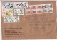 1276FM- FORTRESSES, PERSONALITY, ROSES, DUCK, STORK, STAMPS ON COVER, 2012, PAKISTAN - Pakistan