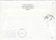 14650- FISH, PEONY FLOWER, STAMP ON COVER, 2002, SWEDEN - Storia Postale