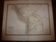 1829 Carte Du PEROU Et Ht PEROU Par Lapie 1er Géographe Du Roi,gravure Lallemand,Chez Eymery Fruger & Cie - Cartes Géographiques