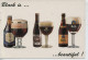 Black Is ... Beautifull Reclame Voor Belgisch Bier Ongebruikt Belgian Beer Publicitycard Unused - Publicité