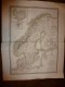 1830 Carte De SCANDINAVIE(Suede,Norvège,Danemark),par Lapie Géographe Du Roi,gravure Lallemand,Chez Eymery Fruger & Cie - Cartes Géographiques