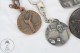 Job Lot Of 5 Petanque Game Medals And Keyrings From Spain, Catalonia - Otros & Sin Clasificación