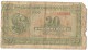 20 Drachmas 1940 (Grece, Drachmai, Drachmes, Griechenland, Griekenland, Grecia) - Greece