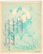 Nr 139  15 Ct 16.VI.1920  LA GRANDE DISTILLERIE BELGE + Publicité Bleue Au Verso  Complete Brief  Perfect - 1915-1920 Albert I