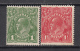 1918 - 1920   YVERT  Nº   36 , 37    / * / - Neufs