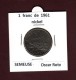 1 Franc De FRANCE - Année 1961 - Pièce De 1f. - SEMEUSE  De  Roty - En Nickel  - Voir Les 2 Scannes - Sonstige & Ohne Zuordnung