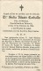 ES340 - RECORDATORIO DE DEFUNCION - VILLANUEVA DE CASTELLON 1964 - Otros & Sin Clasificación