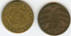 Allemagne Germany 5 Reichspfennig 1924 A J 316 KM 39 - 5 Rentenpfennig & 5 Reichspfennig