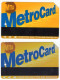 LOT DE 2 TICKETS DE METROCARD AIR TRAIN JFK NEW YORK ETATS UNIS - Monde