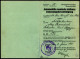 Lithuania MEMEL KLAIPEDA 1931 Automobile Car Licence License Passport Revenue Fiscal Tax Gebührenmarke Litauen Lituanie - Litauen