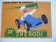 Buvard BP ENERGOL. Dessin Morvan Tampon Station D'essence REMUS à ISSOIRE Années 50 VOITURE ESSENCE HUILE CARBURANT - Gas, Garage, Oil