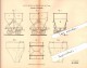 Original Patent - Eugen Warth In Heinitz / Neunkirchen A. Saar , 1883 , Förderwagen Für Grube , Zeche , Bergbau !!! - Kreis Neunkirchen