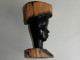 Tête ,Portrait Africain En  Bois   Noble Sculpté - Art Africain