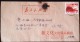 CHINA  CHINE  DURING THE CULTURAL REVOLUTION SICHUAN TO SHANGHAI COVER  WITH CHAIRMAN MAO QUOTATIONS - Storia Postale