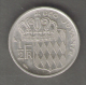 MONACO 1/2 FRANC 1965 - 1960-2001 Franchi Nuovi