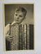 Cpa/pk Real Photo Fotokaart Enfant Accordeon Eernegem - Musique Et Musiciens